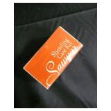 Stetson Beige Cowboy Hat with Feather Band - Size 7 1/2