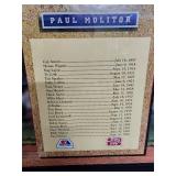 Paul Molitor 3,000 Hit Club Plaque - Framed Commemorative Display