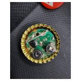 Budweiser Bottle Cap Collection & Promo Pins (Assorted Designs)