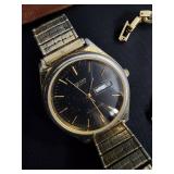 Sharp Quartz Watch with Lutheran Medal Pendant, Moriarty Crest & Fleur-de-Lis Jewelry