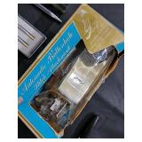 Telbell TB-593 Ringer Unit & Vintage Sewing Attachments & Hardware Set