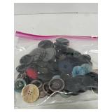 Lot of 53 Large Vintage Buttons