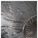 Iris and Herringbone 11.5" Bowl-has small scratch