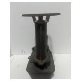 Antique 1880 Gardner Mass USA. Union Cast Sad Iron Kerosene Stove Heater with Mica Windows