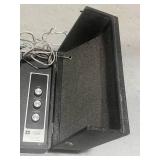 Vintage Garrand Model 50 Portable Turntable with Detachable Speakers Works!