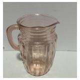 Beautiful Pink Depression Pitcher