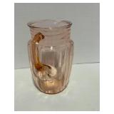 Beautiful Pink Depression Pitcher