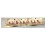 Barnwood Sign ANNANDALE 3