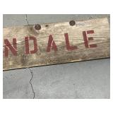 Barnwood Sign ANNANDALE 3