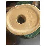 Hand Painted  Ceramic Rooster 9" tall 10" wide