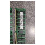 Lot of Used 128GB Of Ram (605270) Two 64GB DDR4 ECC Memory, UNTESTED/AS IS