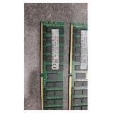 Lot of Used 128GB Of Ram (605270) Two 64GB DDR4 ECC Memory, UNTESTED/AS IS