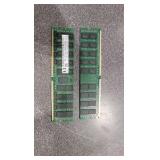 Lot of Used 128GB Of Ram (605273) Two 64GB DDR4 ECC Memory, UNTESTED/AS IS