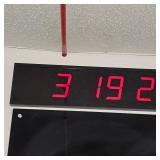 36" Digital Clock