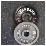 Standard 10lb. Steel Plate Set