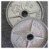 Hampton 25lb. Steel Plate Set
