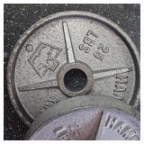 Hampton 25lb. Steel Plate Set