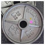 Hampton 25lb. Steel Plate Set