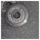 Standard Black Steel 2.5lb. Plate Set