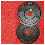 Rogue Black Steel 25lb. Plate Set
