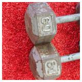 Hex Dumbell Set - 60lb.