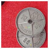 Hampton 35lb. Steel Plate set