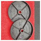 Rogue Black Steel 45lb. Plate Set