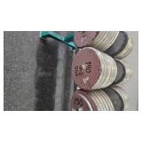 Heavy Dumbells & Rack