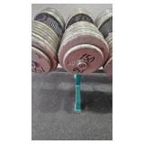 Heavy Dumbells & Rack