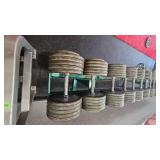 Heavy Dumbells & Rack