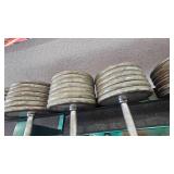 Heavy Dumbells & Rack