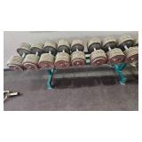 Heavy Dumbells & Rack