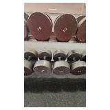 Dumbells and Rack