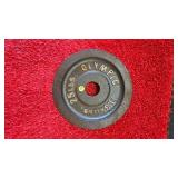 Single 25lb. Steel Plate - Olympic