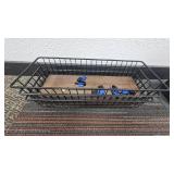 Wall Mounted Black Wire Baskets