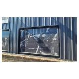 This lot for information only-Olivia Weight Gym Liquidation Quality Equipme, Barbells, Steel Weights, Tanning Bed-Astroturf-Stationary Bike-Treadmill