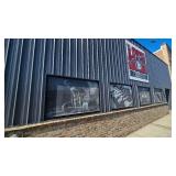 This lot for information only-Olivia Weight Gym Liquidation Quality Equipme, Barbells, Steel Weights, Tanning Bed-Astroturf-Stationary Bike-Treadmill