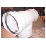 Large PVC Sewer Pipe. 18"