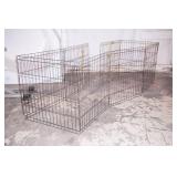 Pet Fence. Collapsible. 8 Panels 24x24" each, 1 has a door