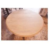Pedestal Dining Table. 36" diameter 30" tall
