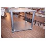 2-tier side table 15.5"x16.5"x 16"
