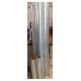 Black & Galvanized Chimney Pipes. 6". (insulated & not)