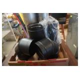 Black & Galvanized Chimney Pipes. 6". (insulated & not)