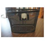 Black Wire Bicycle basket