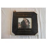 Decorative Picture Frame. NEW 8"x 10". Overall 16"x17.5"