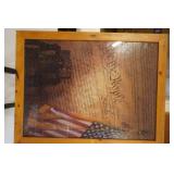 Wood Framed Puzzle 20"x 26" Plexi Front