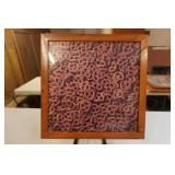 Wood Framed Puzzle 22"x22" Plexi Front