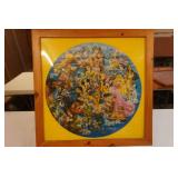 Wood Framed Puzzle 22"x22" Plexi Front