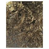 Canada U.S.A. Silver Plate Serving Tray Set - Assorted Oval & Round Trays