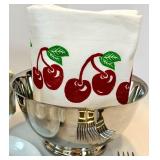 Minnesota Kitchen Towel - Paper Towel Holder, 2 Candle Holders, Silver Bowl, Ceramic Bowl & Forks